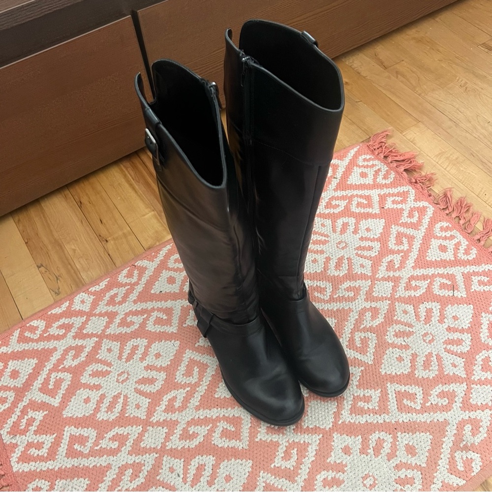 Elegant Black Women's Tall Boots